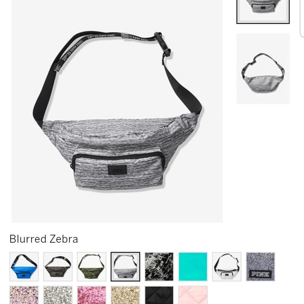 💗NIP! VS Pink oversized belt bag
